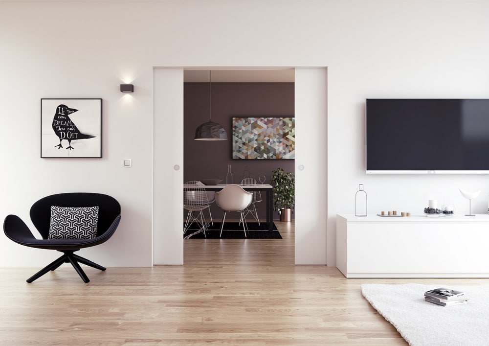 Schiebetürsystem Holztüren Glastüren